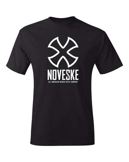 Noveske Primary VRT shirt in black from front